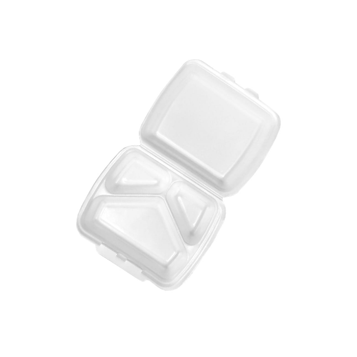 Lunch Box Obiadowy HP 4 3-dzielny (100szt_op) Lunch Box Obiadowy HP 4 3-dzielny (100szt/op) - obrazek 1