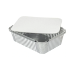 Forma Aluminiowa (630450) 450ml + Wieczko kpl - 100 szt