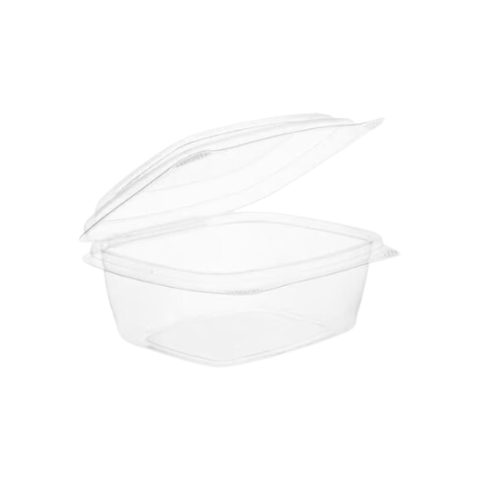 POJEMNIK KWADRATOWY Z POKRYWKA (250ml) Pojemnik Kwadratowy Pokrywka (250ml) - 50szt - obrazek 1
